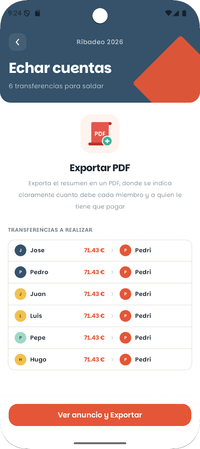 Echar cuentas